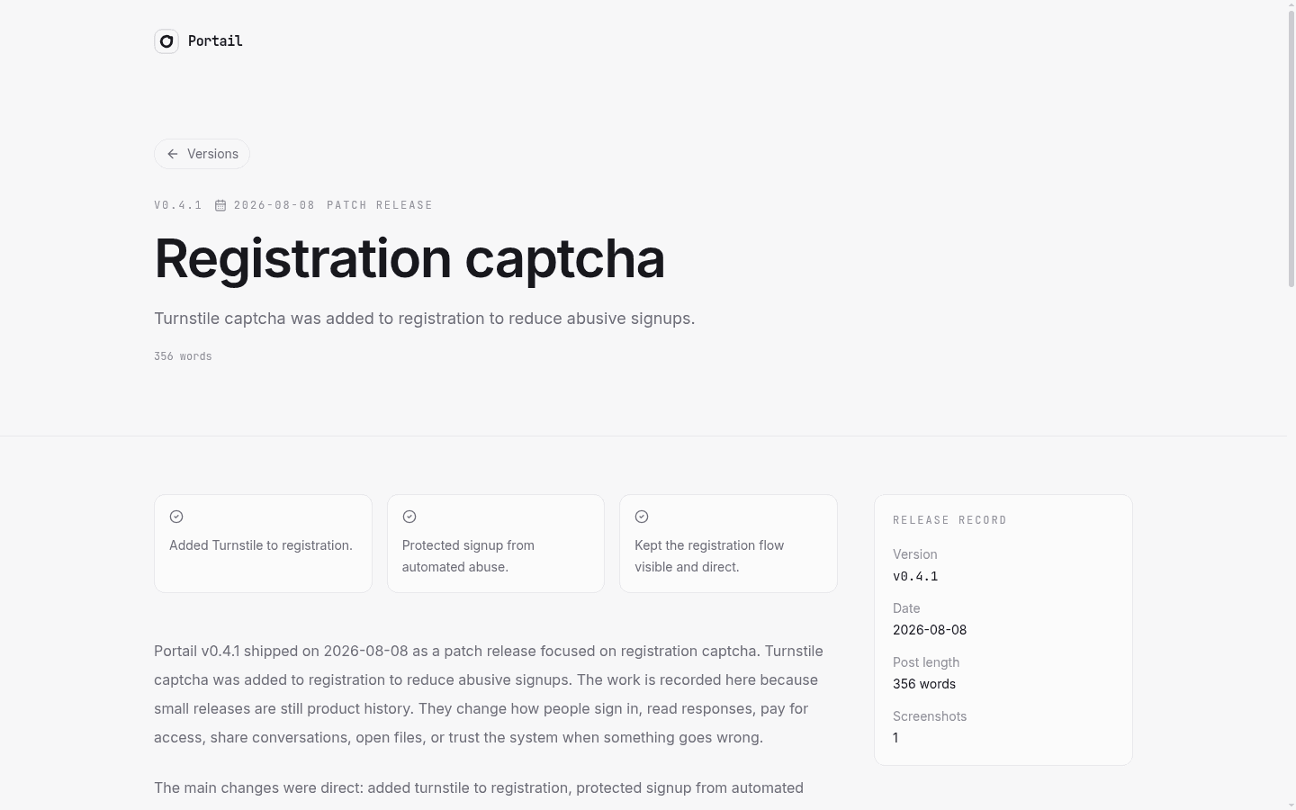 Portail v0.4.1 release post