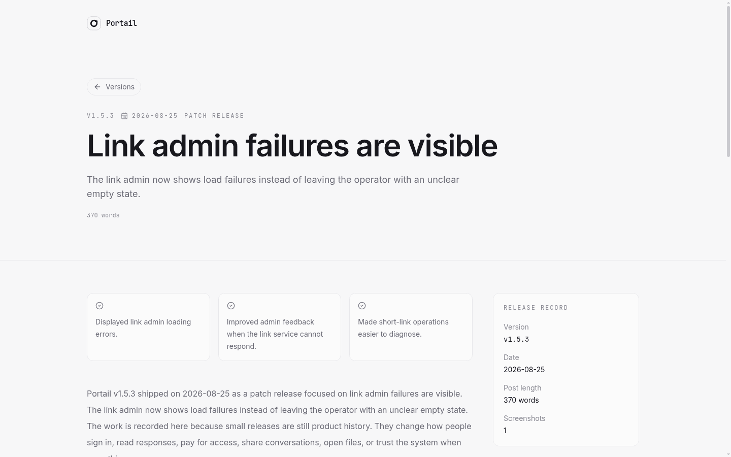 Portail v1.5.3 release post