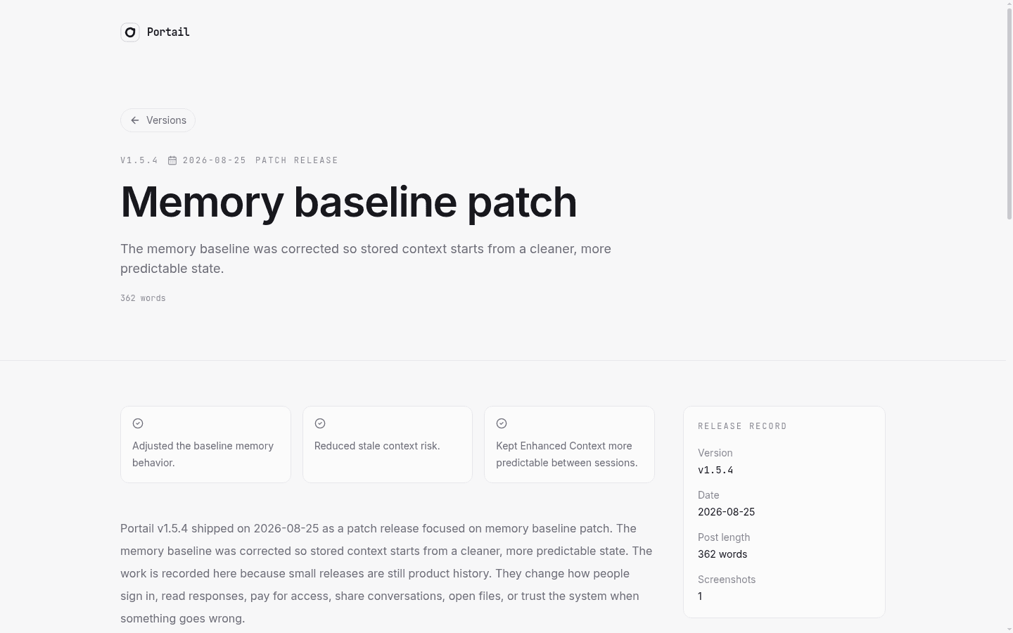 Portail v1.5.4 release post