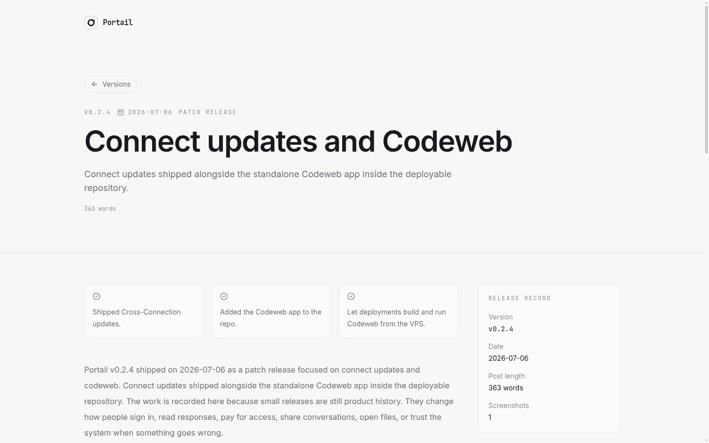Portail v0.2.4 release post