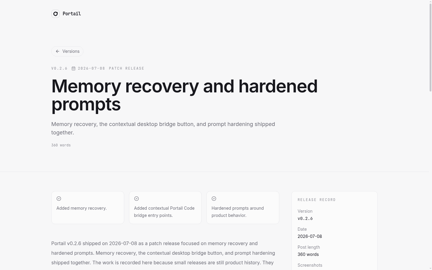 Portail v0.2.6 release post