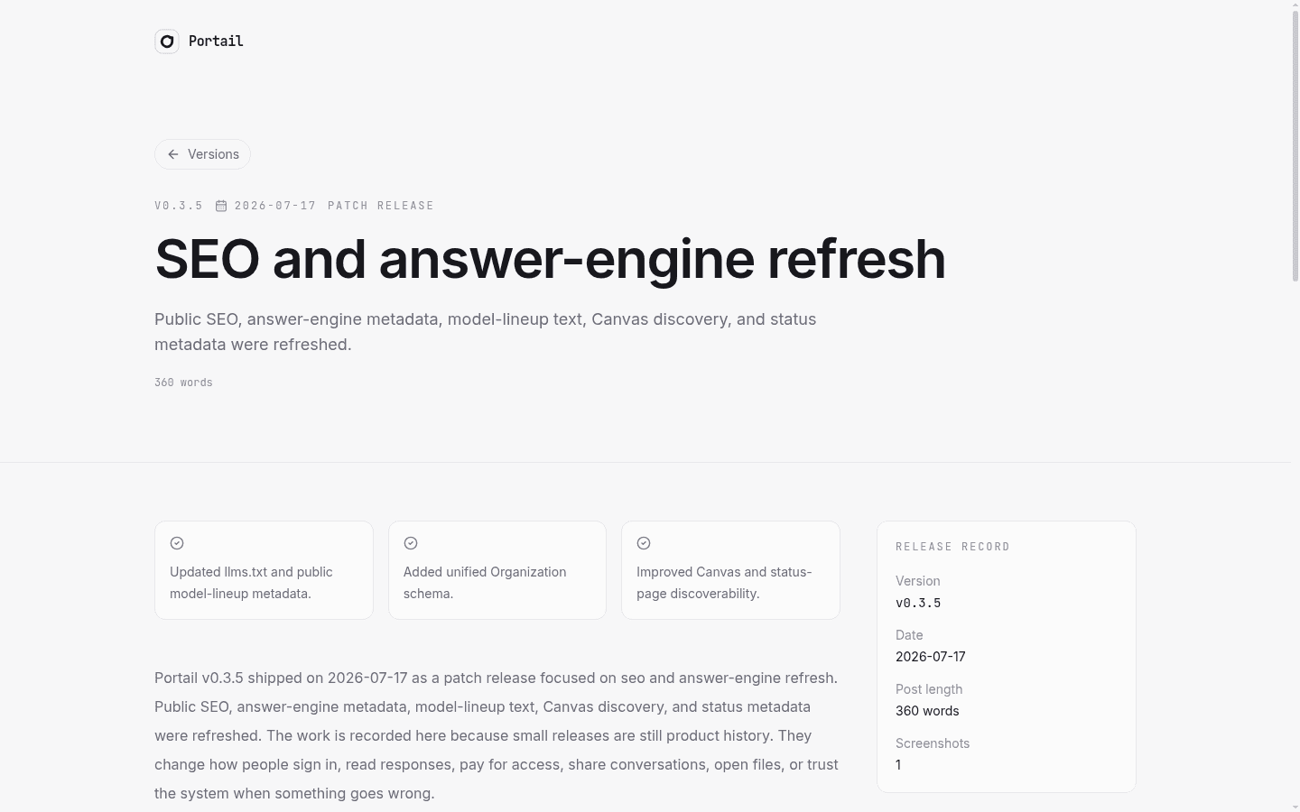 Portail v0.3.5 release post