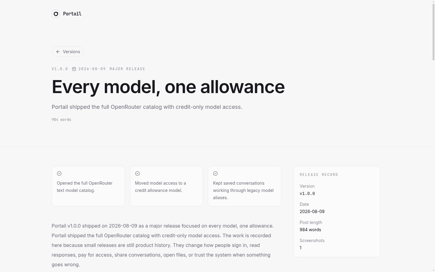 Portail v1.0.0 release post