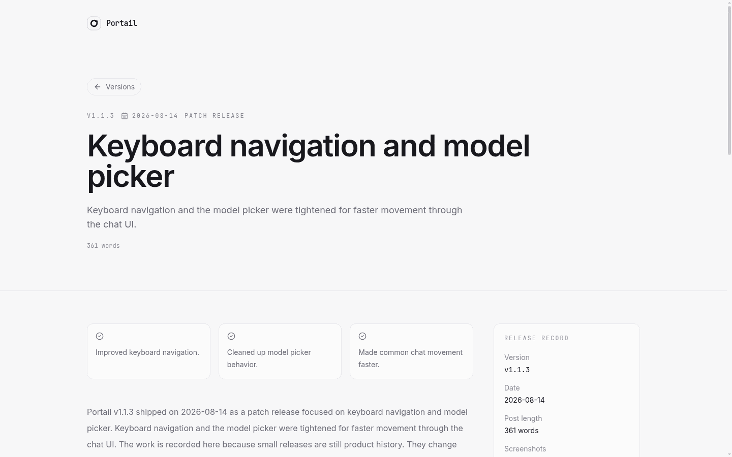Portail v1.1.3 release post