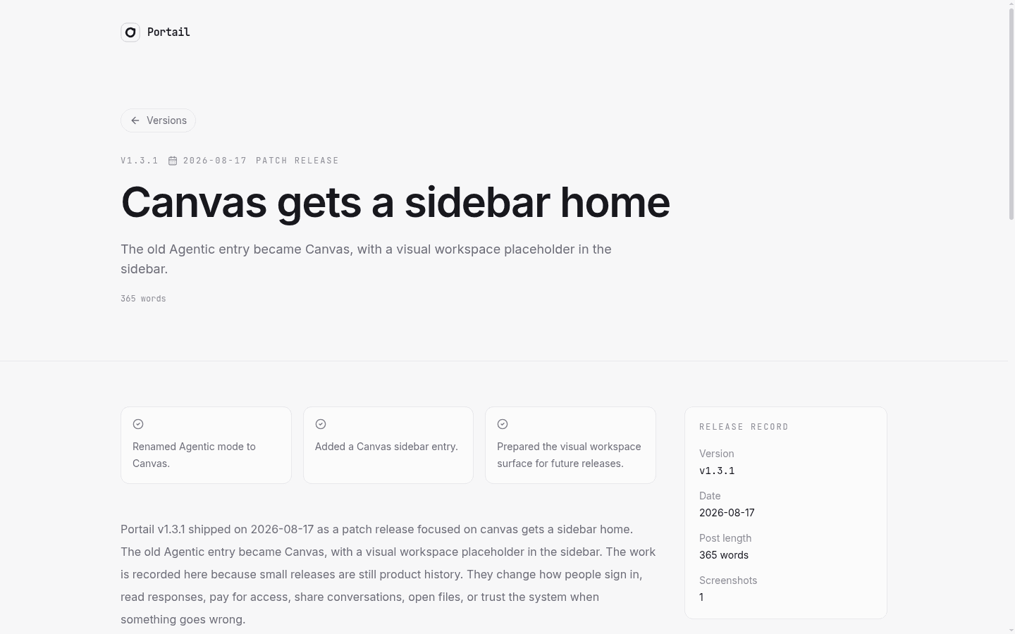 Portail v1.3.1 release post