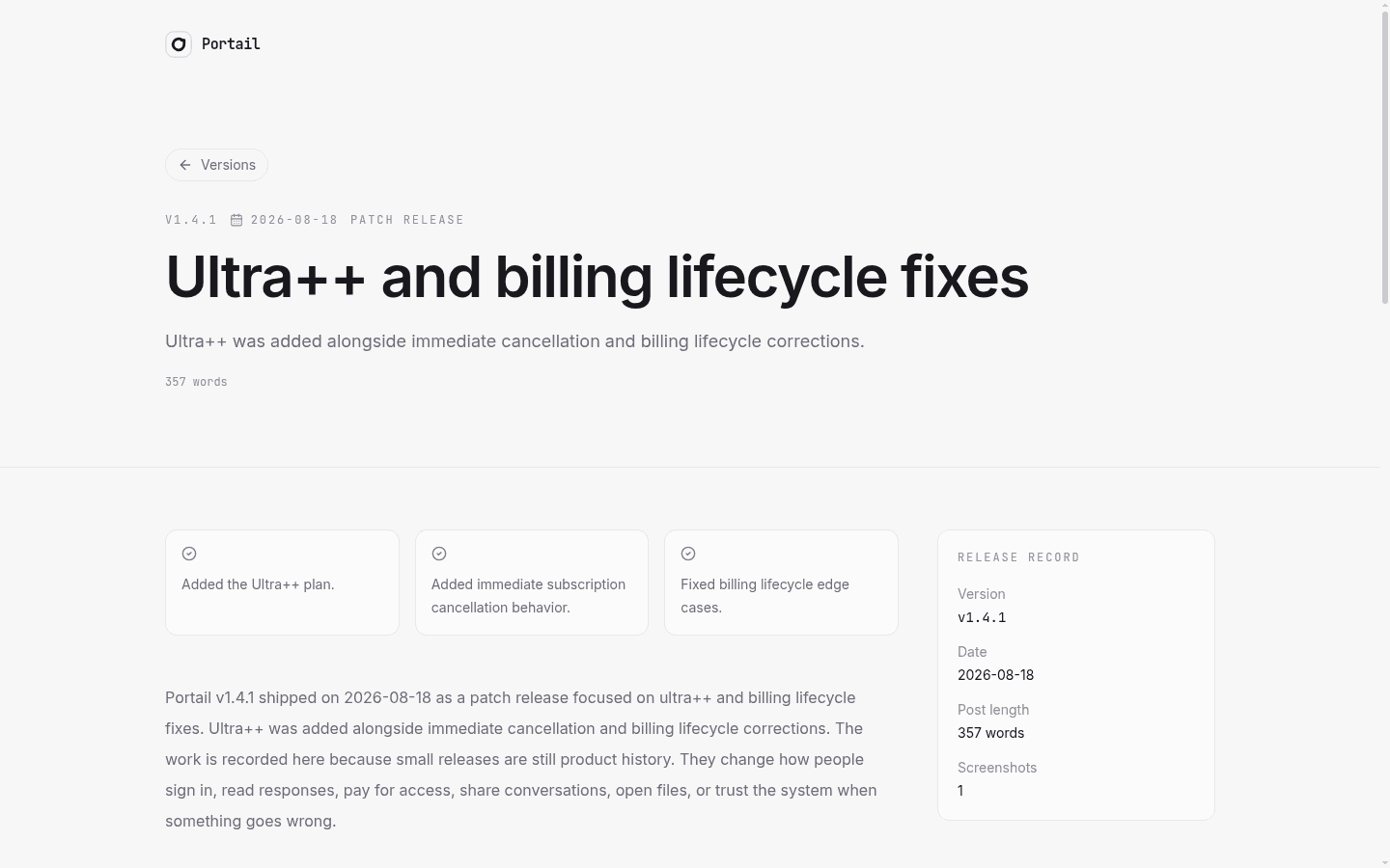 Portail v1.4.1 release post