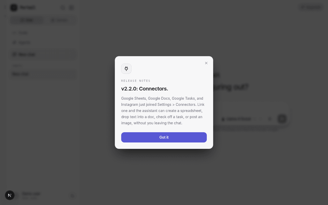 Portail chat composer